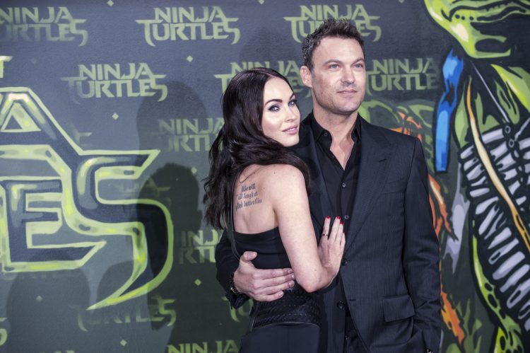 Megan Foks i Brajan Ostin Grin Megan Fox Brian Austin Green