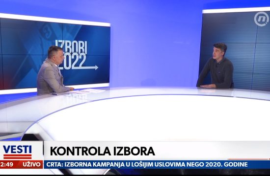 Đorđe Miketić u vestima Newsmax Adria