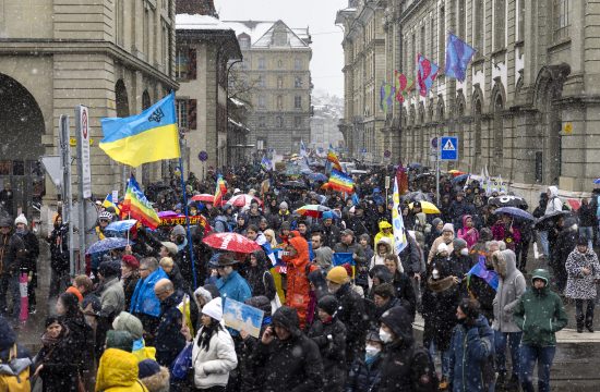 Bern, Nemačka, protest, Ukrajina, rat