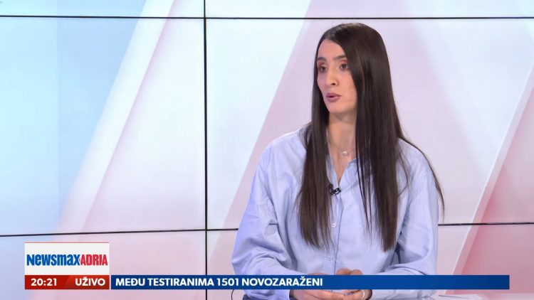 Sofija Todorović, Inicijativa mladih za ljudskih prava, gost, emisija Pregled dana Newsmax Adria