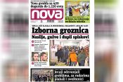 Nova, naslovna za ponedeljak. 04. april 2022. broj 234, dnevne novine Nova, dnevni list Nova Nova.rs