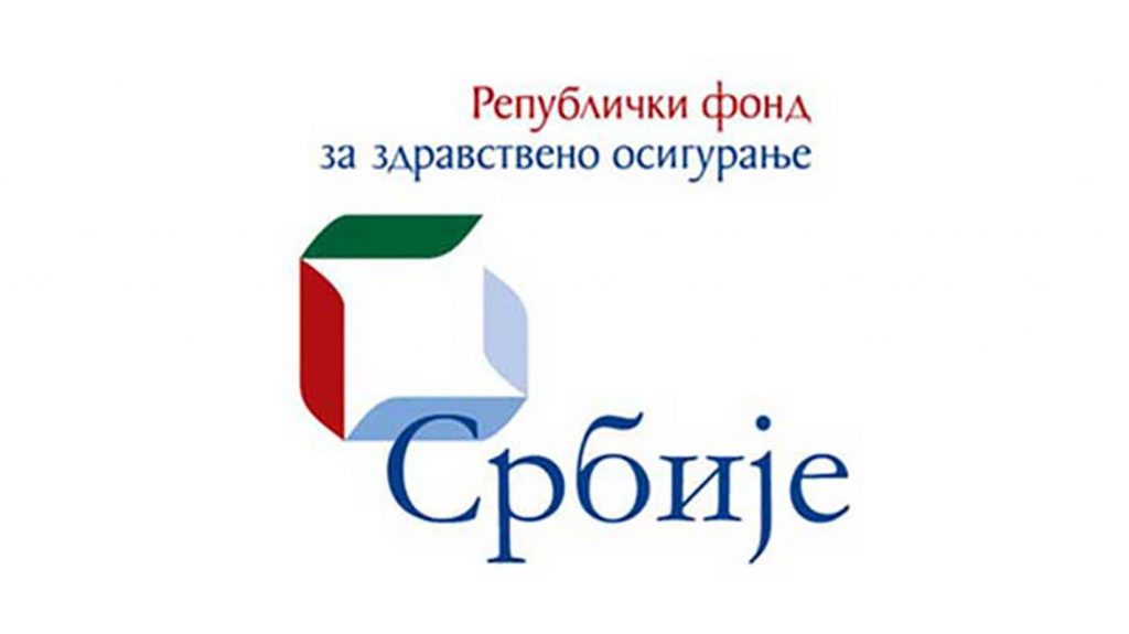 RFZO, Republički fond za zdravstveno osiguranje Srbije, logo