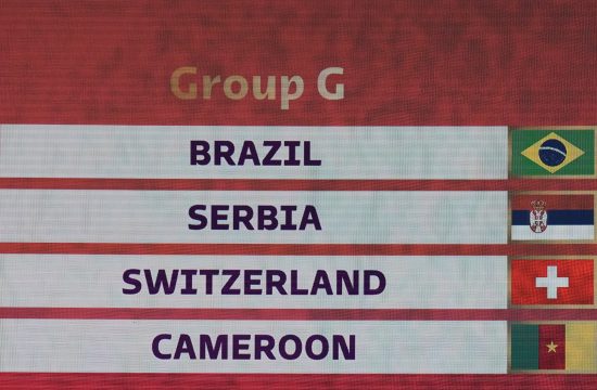 Grupa G Svetsko prvenstvo, fudbalska reprezentacija Srbije, Brazila