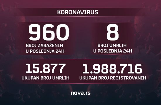 Korona brojke, koronavirus, broj umrlih, obolelih, grafika