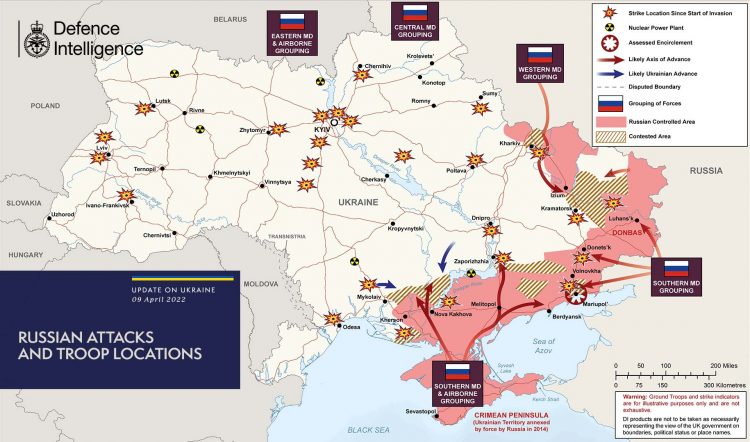 mapa, britansko ministarstvo odbrane