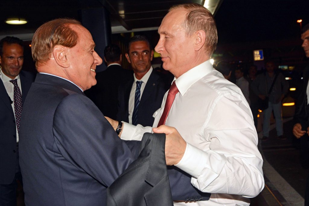 Silvijo Berluskoni i Vladimir Putin