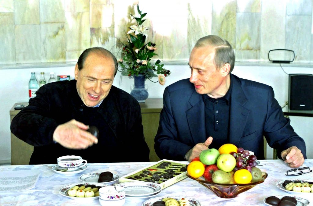 Silvijo Berluskoni i Vladimir Putin