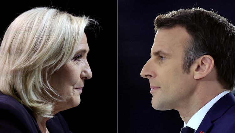 Emaneul Makron i Marin le Pen