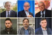 Dragan Đilas, Dragan Djilas, Zoran Lutovac, Boris Tadić, Pavle Grbović, Aris Movsesijan, Nebojša Zelenović