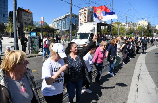 Protest pijacnih prodavaca