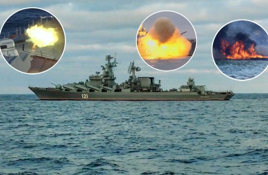Krstarica Moskva, ratni, vojni brod Moska