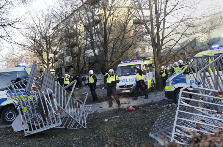 Svedska protest desnicara