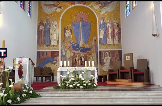 Uskršnja misa u katedrali Uznesenja Blažene device Marije
