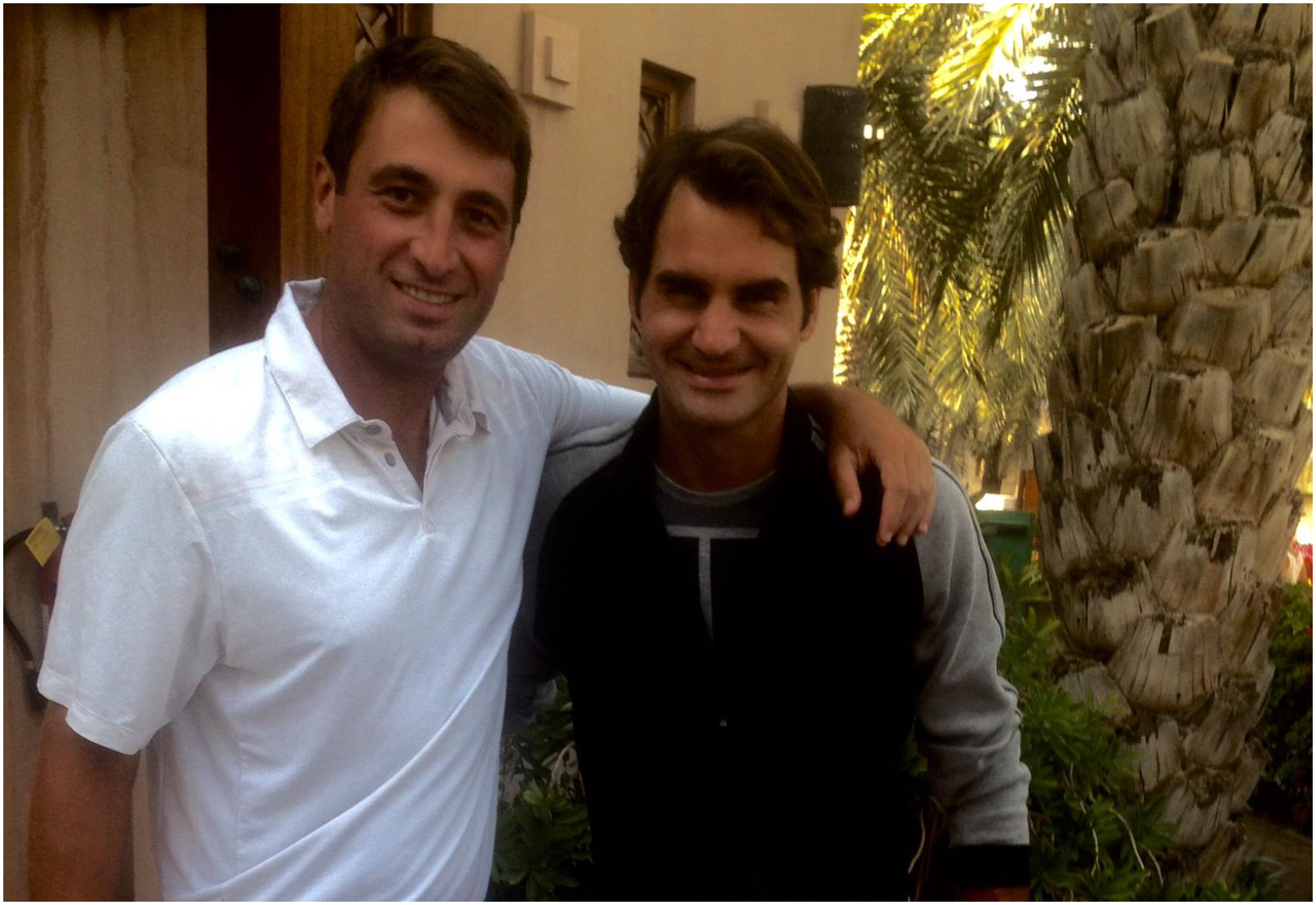 Marko Radovanović i Rodžer Federer