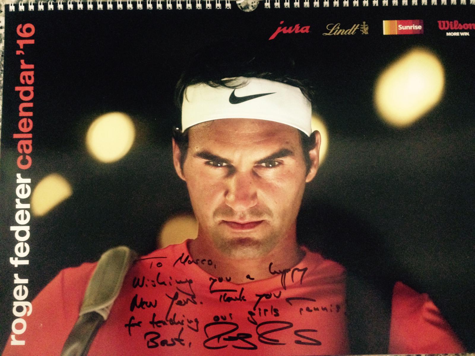 Poklon Rodžera Federera za Marka Radovanovića