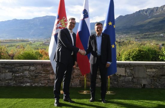 Aleksandar Vucic i Borut Pahor