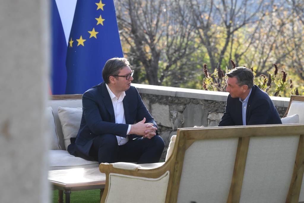 Aleksandar Vucic i Borut Pahor