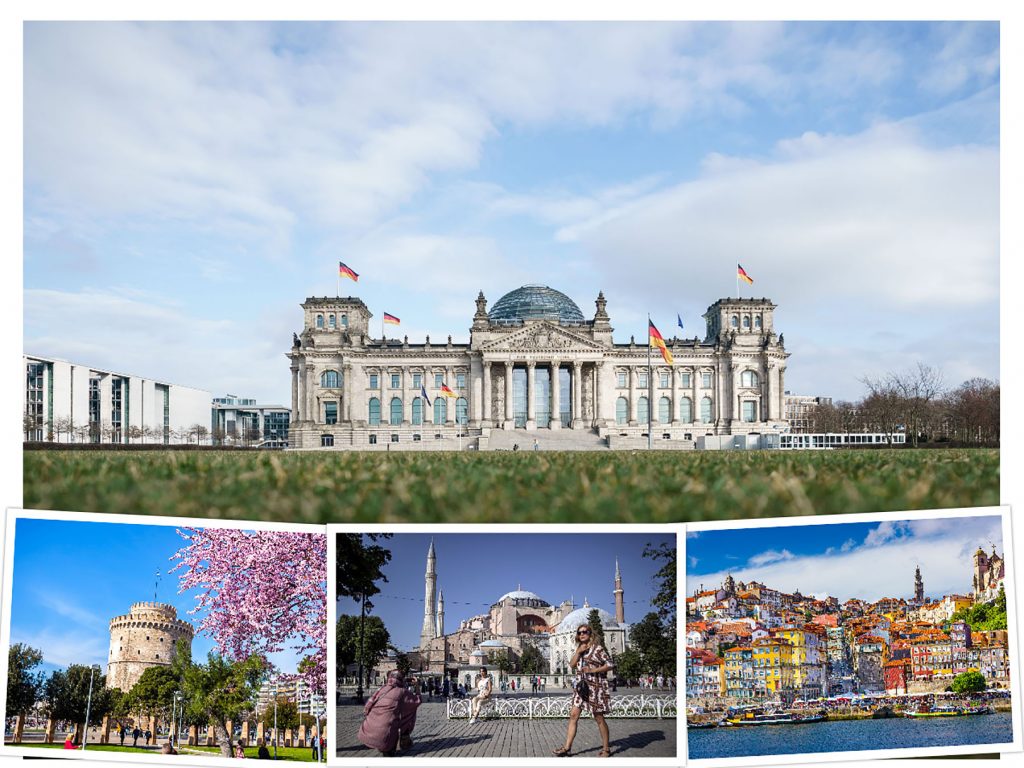 Berlin Solun Istanbul Porto putovanja za malo para turizam
