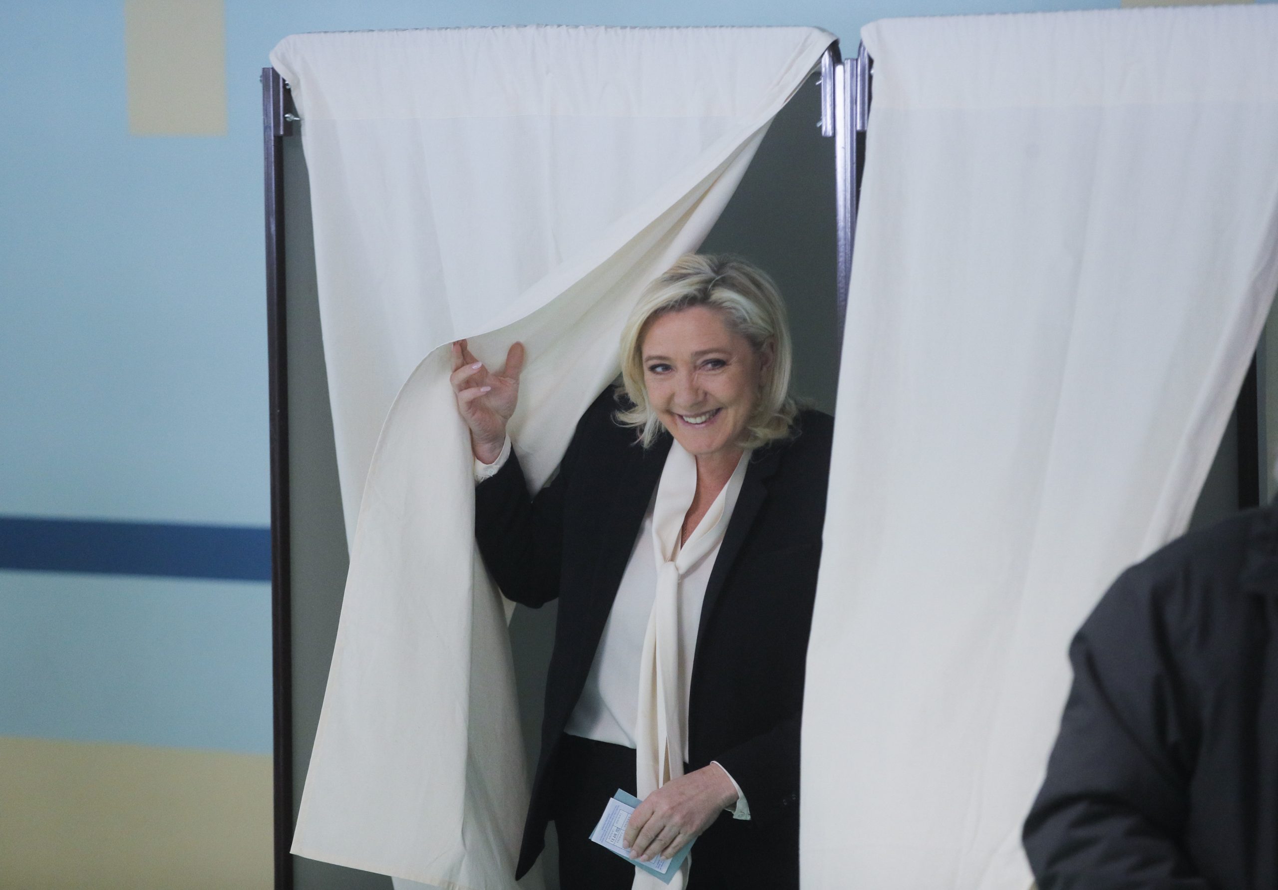 Marin Le Pen na glasanju