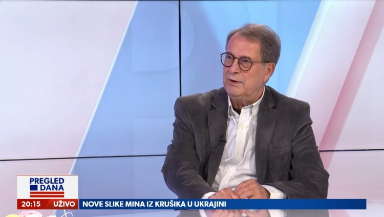 Boško Jakšić, gost, emisija Pregled dana Newsmax Adria