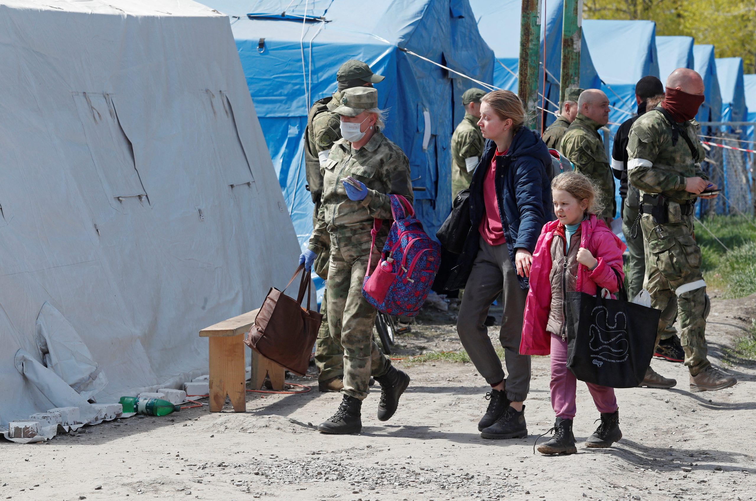 Azovstal, Ukrajina, rat, izbeglice