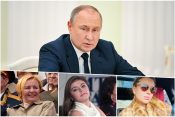 Vladimiri Putin, Ljudmila Putin, Alina Kabajeva, Svetlana Krivonogi