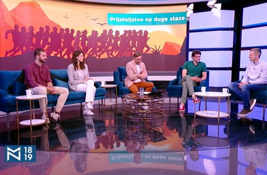 Aleksandar Vučković, Iva Ilinčić, Marko Todorović i Darko Habuš, gosti, emisija Među nama, Medju nama Nova S