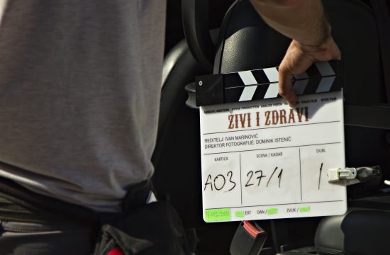 Snimanje novog domaćeg filma "Živi i zdravi" u režiji i po scenariju Ivana Marinovića