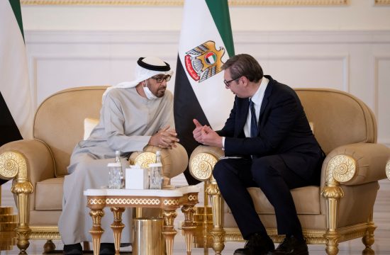 Sheikh Khalifa bin Zayed i Aleksandar Vučić