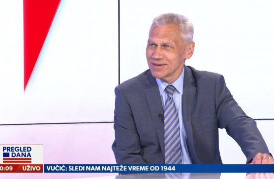 Aleksandar Bocan Haračenko, emisija Pregled dana Newsmax Adria