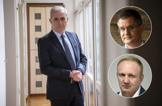 Zdravko Ponoš, Vuk Jeremić i Dragan Đilas, Dragan Djilas