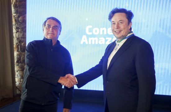 Žair Bolsonaro i Ilon Mask Jair Bolsonaro Elon Musk