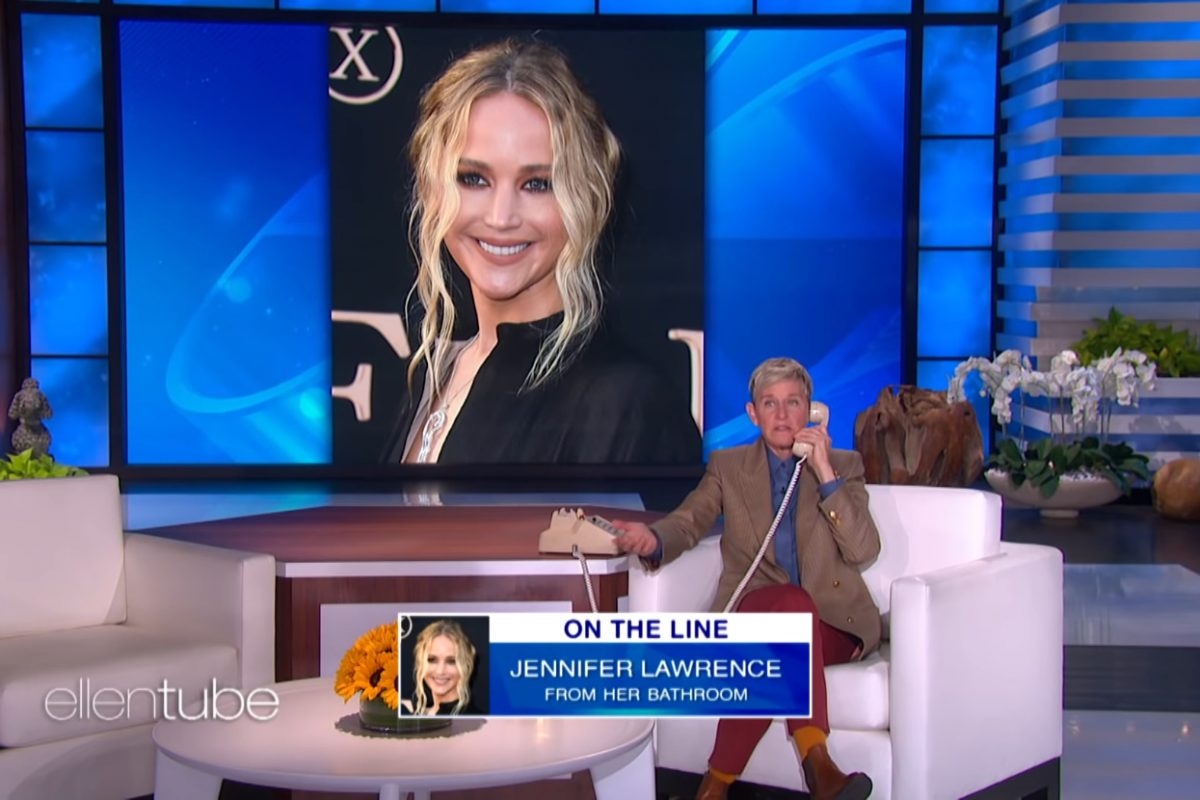 Elen Dedženeres slučajno u emisiji otkrila pol bebe Dženifer Lorens