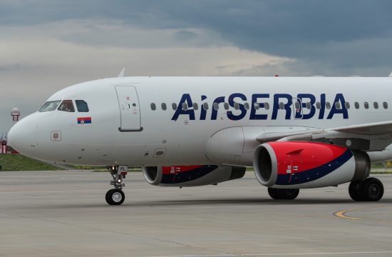 Air Serbia, Er Srbija, avion, pista