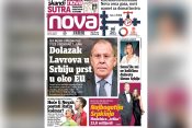 Naslovna strana dnevnih novina Nova za utorak 31. maj 2022. godine