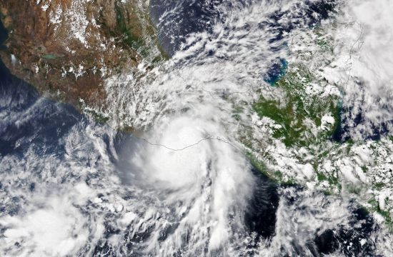 Meksiko uragan Agata