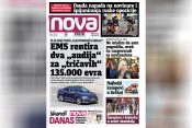 Nova, naslovna za sredu 08. jun 2022. broj 289, dnevne novine Nova, dnevni list Nova Nova.rs