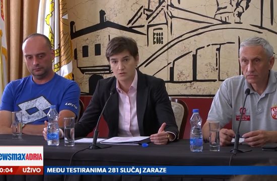 BRNABIĆ KRAGUJEVAC. Samo Slovačka sigurna za Kragujevčane, prilog, emisija Pregled dana Newsmax Adria