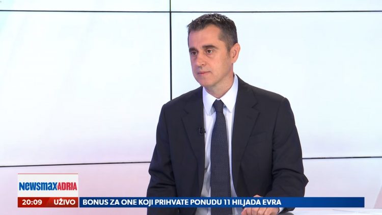 Dušan Nikezić, gost, emisija Pregled dana Newsmax Adria