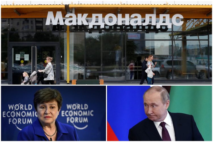 Mekdonalds, Kristalina Georgieva, Vladimir Putin