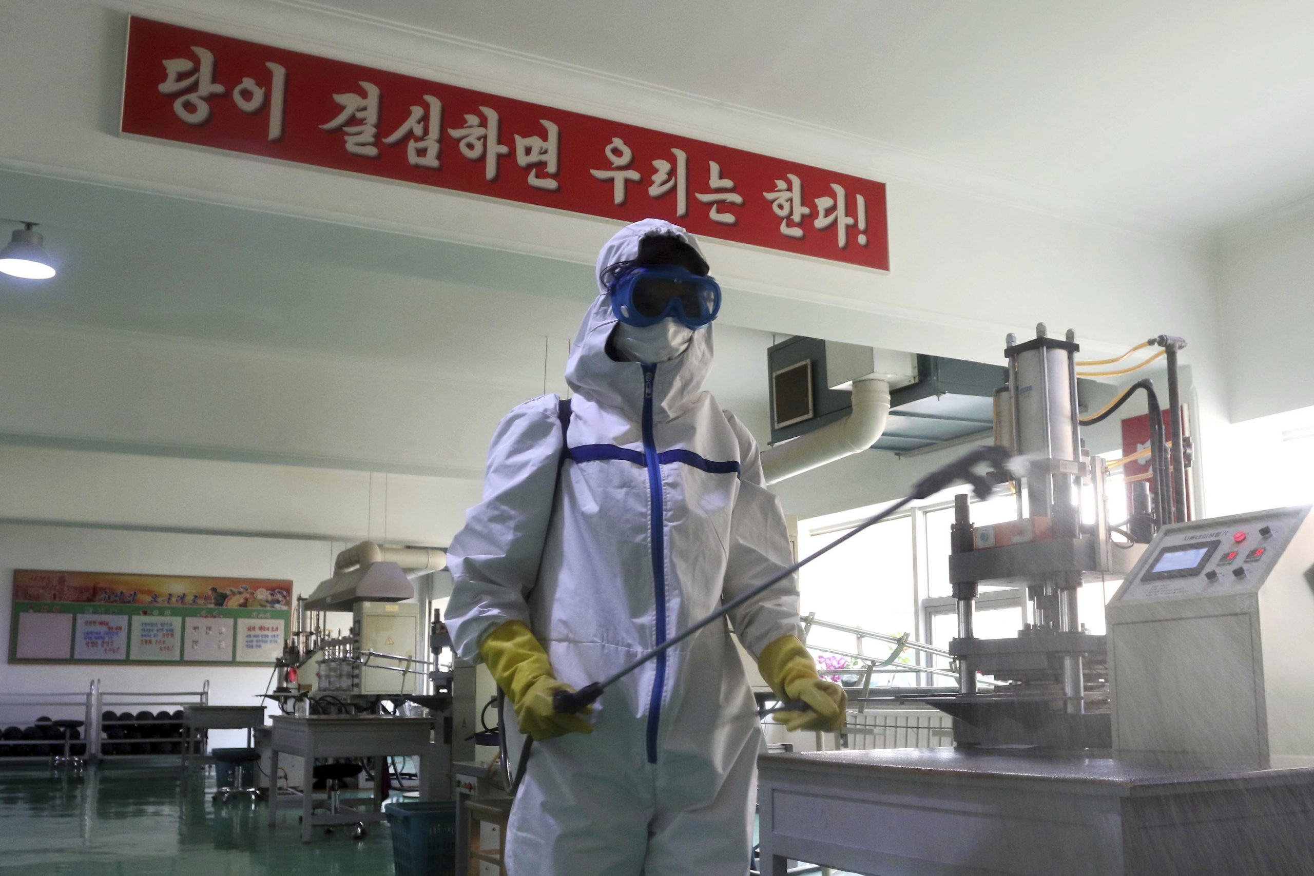 Severna Koreja, dezinfekcija
