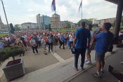 kragujevac Počeo protest Fijatovih radnika, radnici, Fijat, Fiat automobili