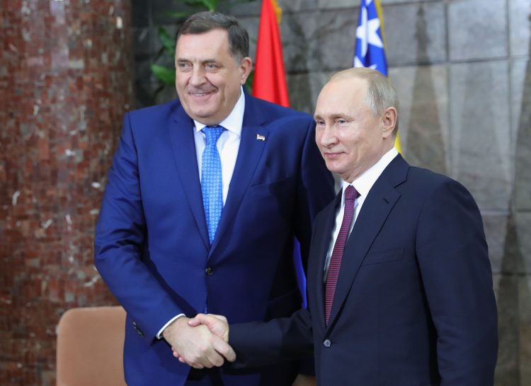 Milorad Dodik i Vladimir Putin