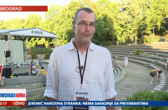 Vladimir Arsenijević, gost, emisija Pregled dana Newsmax Adria