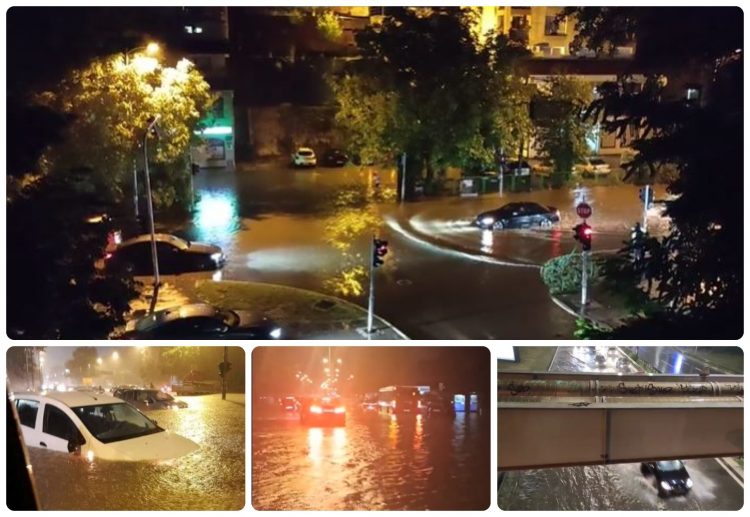 Poplave sinoć u Beogradu