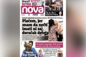 Naslovna strana dnevnih novina Nova za utorak 12. jul 2022. godine