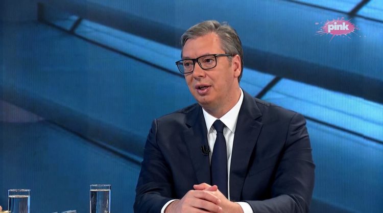 Aleksandar Vučić na televiziji Pink