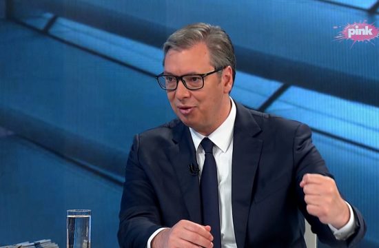 Aleksandar Vučić na televiziji Pink