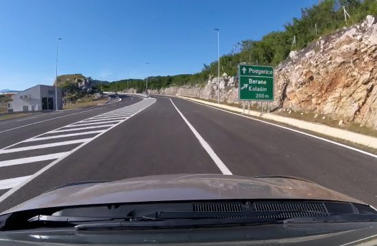 Vožnja auto-put Crna Gora