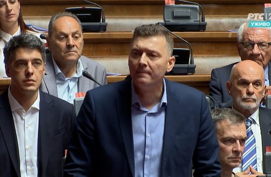 Zelenović o aferi Jovanjica u parlamentu